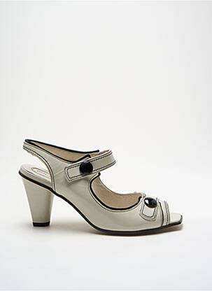 Sandale/Pantofi decupați gri BOCAGE femeie