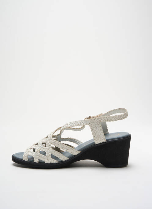 Sandale/Pantofi decupați alb ARCUS femeie