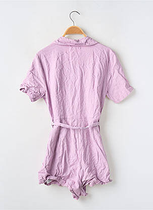 Salopetă scurtă  mâneci scurte violet URBAN OUTFITTERS femeie