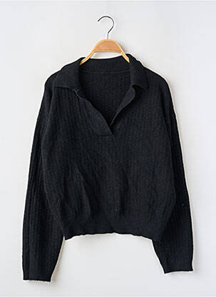 Pulover negru SANS MARQUE femeie