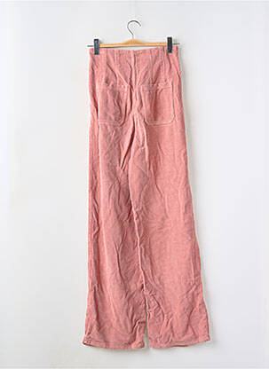 Pantalon larg talie cu cleme talie înaltă roz URBAN OUTFITTERS femeie