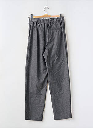 Pantalon drept elasticitate talie înaltă gri MANGO femeie