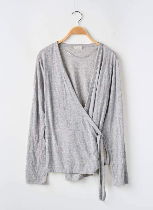 Cardigan petrecut gri MONOPRIX femeie