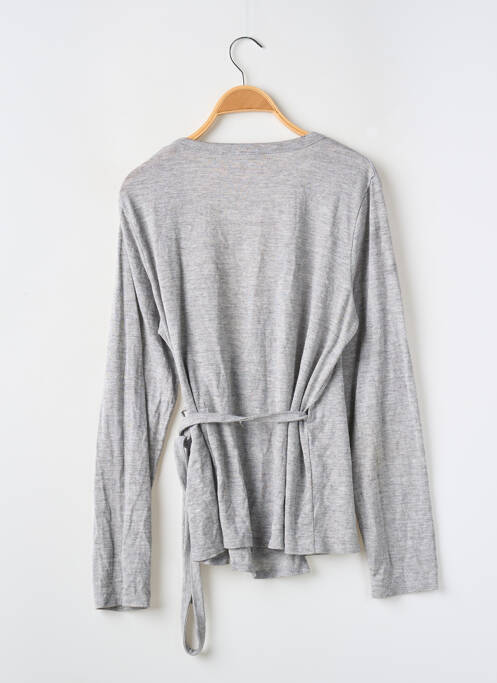 Cardigan petrecut gri MONOPRIX femeie
