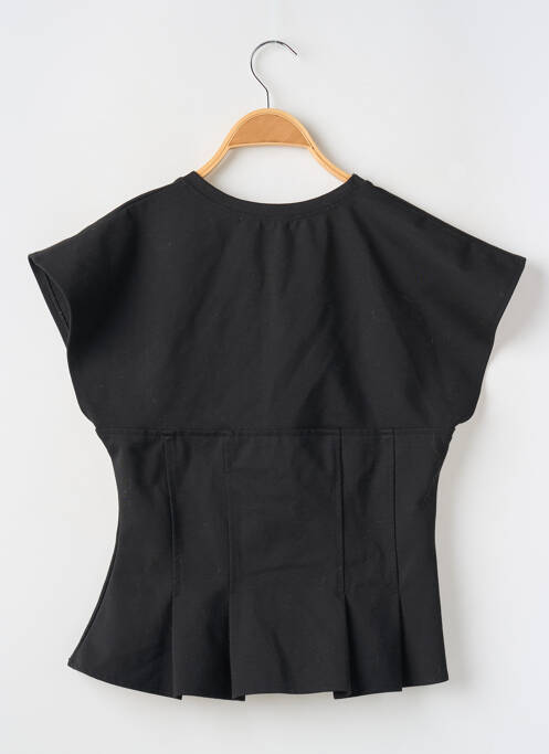 Tricou negru FLAMANT ROSE femeie