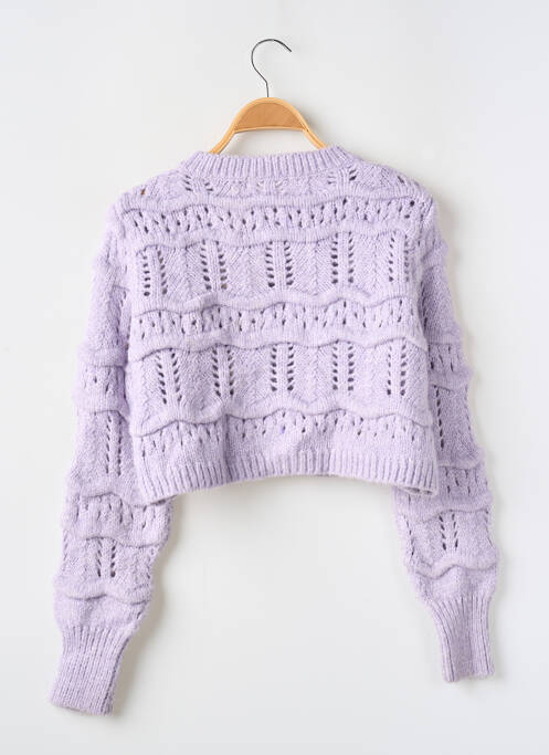 Vestă cu mâneci lungi violet MNG femeie