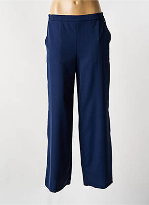 Pantalon larg albastru EMA BLUE'S femeie