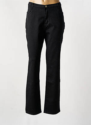 Pantalon slim elasticitate mărime normală negru I.QUING femeie