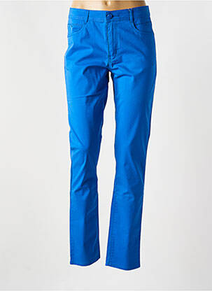 Pantalon slim albastru YOULINE femeie