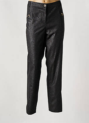 Pantalon slim elasticitate mărime normală negru HALOGENE femeie
