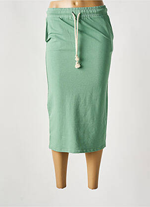 Fustă midi verde VIE TA VIE femeie