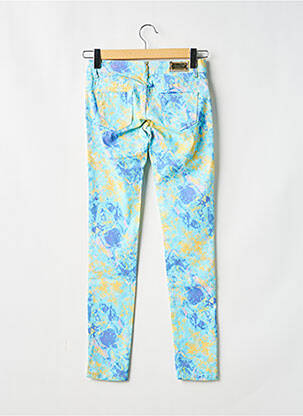 Blugi skinny elasticitate talie joasă albastru PLACE DU JOUR femeie