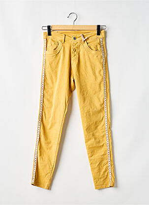 Blugi skinny galben MELLY & CO femeie