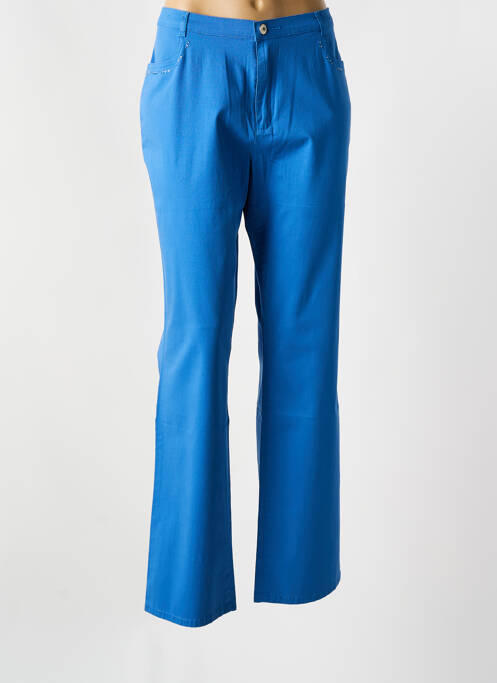 Pantalon drept albastru I.QUING femeie