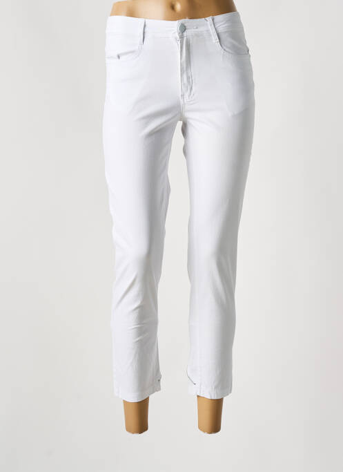 Pantalon 7/8 alb YOULINE femeie