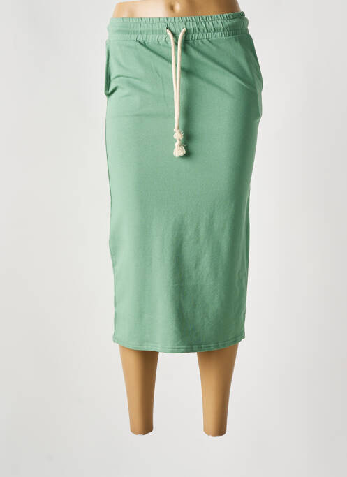 Fustă midi verde VIE TA VIE femeie