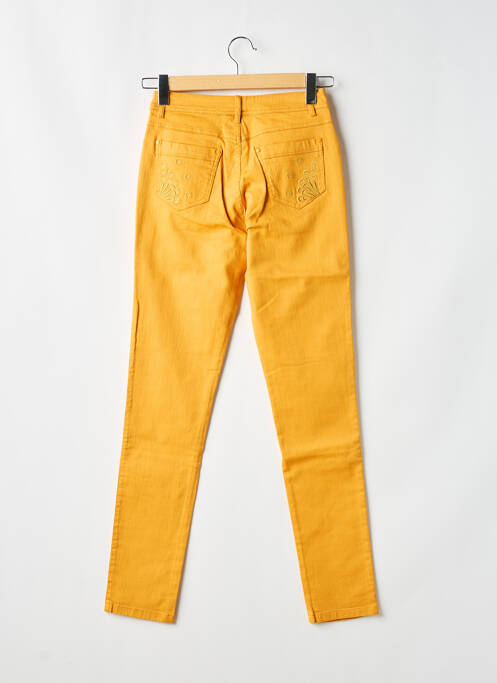 Blugi skinny galben YOULINE femeie