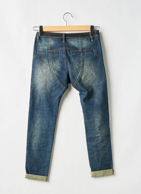 Blugi cu croială slim albastru REMIXX femeie