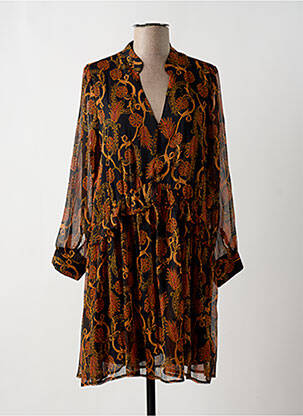 Rochie scurtă maro JANIS & JOHN femeie