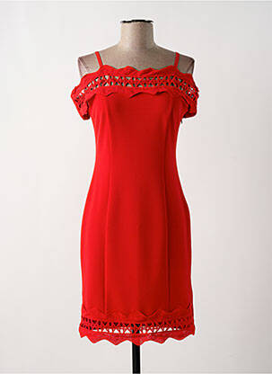 Rochie midi roșu JUS D'ORANGE femeie