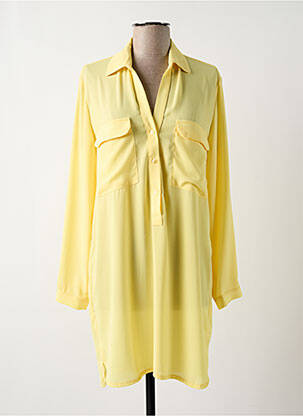 Rochie scurtă galben FREE FOR HUMANITY femeie