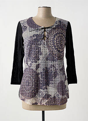 Top negru VIE NOCTURNE femeie