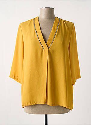 Bluză galben LADY LOL femeie