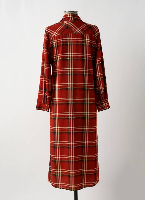 Rochie midi roșu PURPLE'S femeie