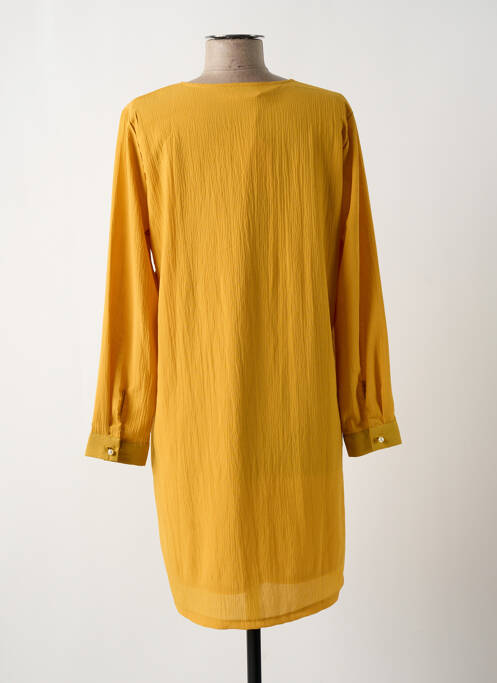 Rochie scurtă galben LILI & LALA femeie