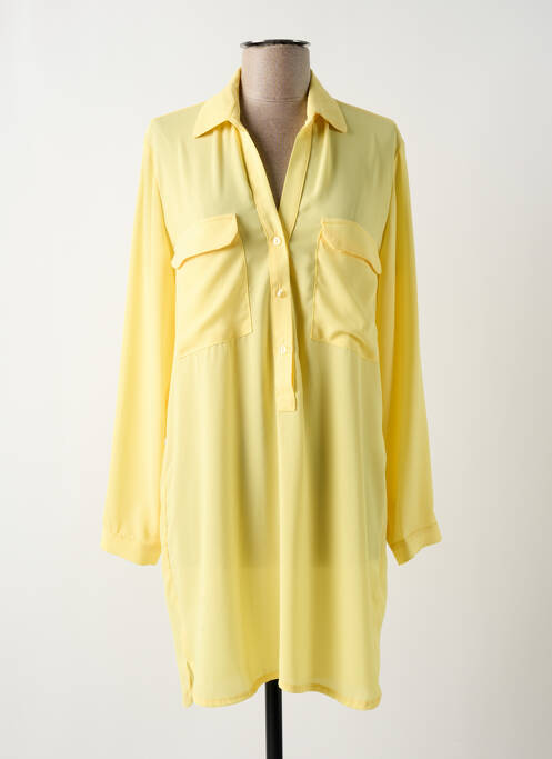 Rochie scurtă galben FREE FOR HUMANITY femeie