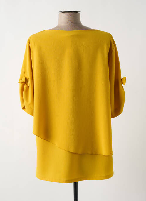 Tunică mâneci lungi galben HALOGENE femeie