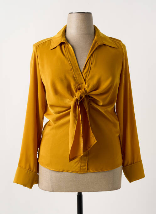 Cămașă galben JEFF GALLANO femeie