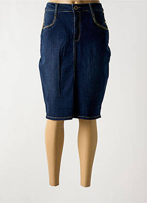 Fustă midi albastru NANA BELLE femeie