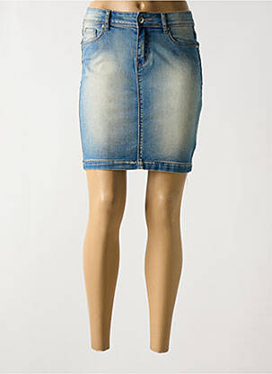 Fustă scurtă albastru ONADO femeie