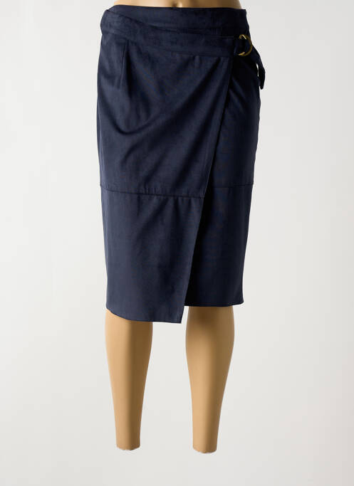 Fustă midi albastru EMA BLUE'S femeie