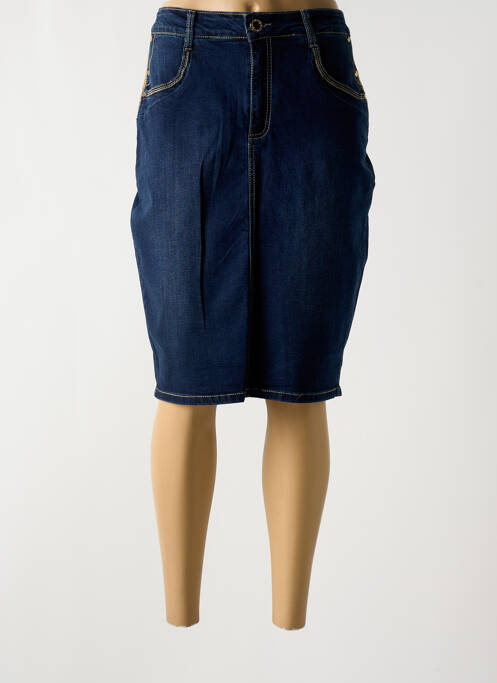 Fustă midi albastru NANA BELLE femeie