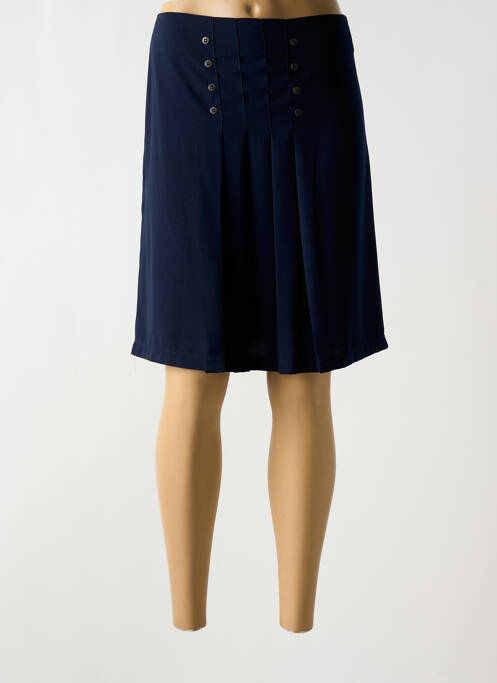 Fustă midi albastru HALOGENE femeie