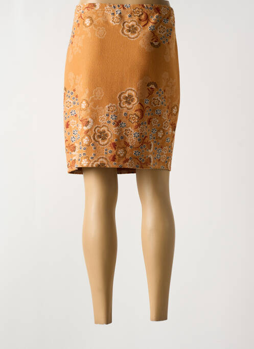 Fustă midi portocaliu LE SINGE DE JULIE femeie
