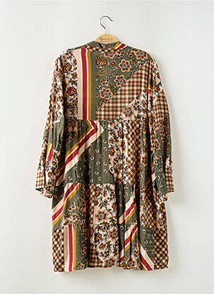 Rochie lungă mâneci lungi mâneci lungi verde MY LILI femeie