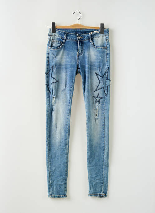 Blugi cu croială slim albastru ONADO femeie