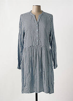 Rochie midi albastru ICHI femeie