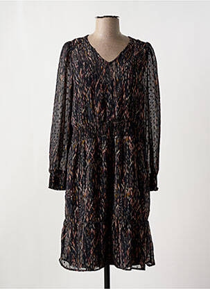 Rochie midi negru FRANSA femeie