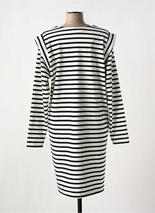 Rochie midi mâneci lungi mâneci lungi alb ICHI femeie