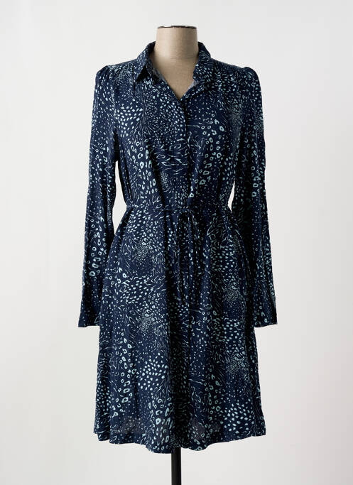 Rochie midi albastru ICHI femeie