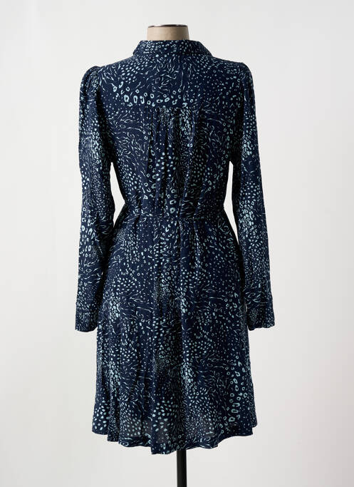 Rochie midi albastru ICHI femeie