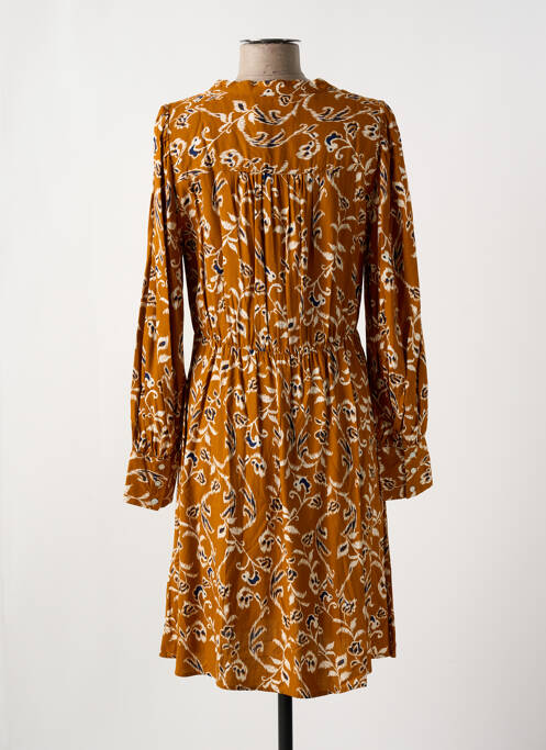 Rochie midi portocaliu ICHI femeie