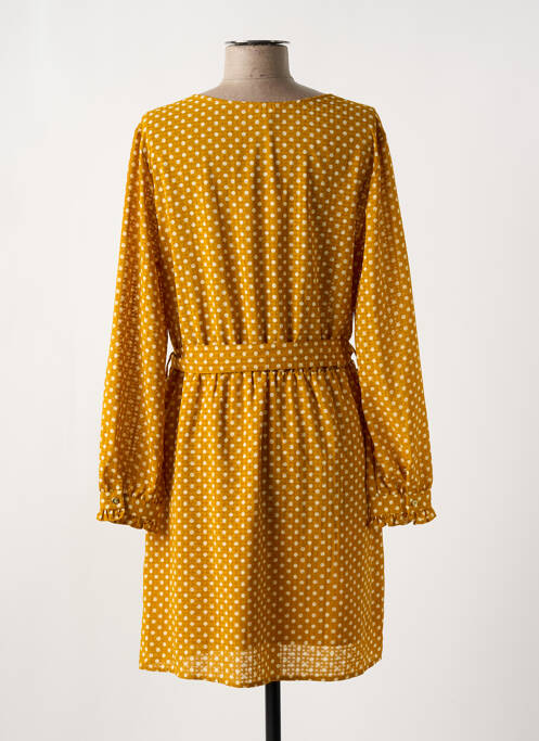 Rochie scurtă galben YUKA femeie