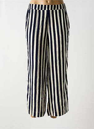 Pantalon larg negru ICHI femeie