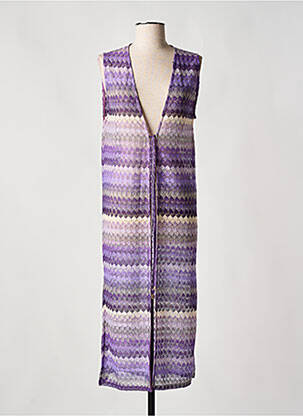 Vestă fără mâneci violet LADY LOL femeie