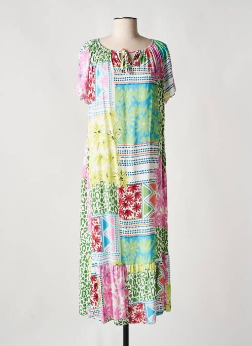 Rochie lungă verde HALOGENE femeie